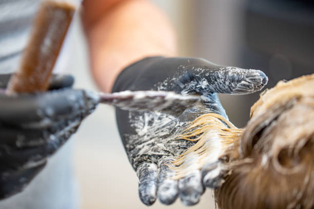 Hair Color with Product